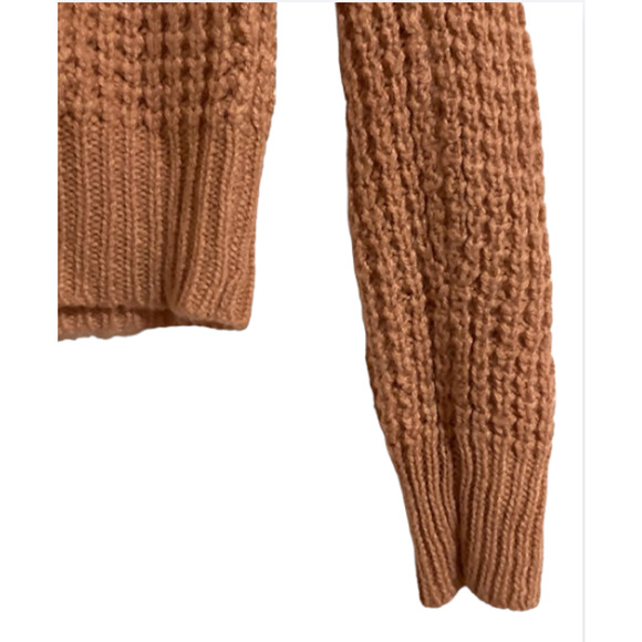 Cinnamon Sweater with Criss Cross Back - Ambiance Apparel - Size S - Picture 5 of 5